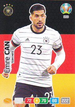 Emre Can Germany Panini UEFA EURO 2020#203